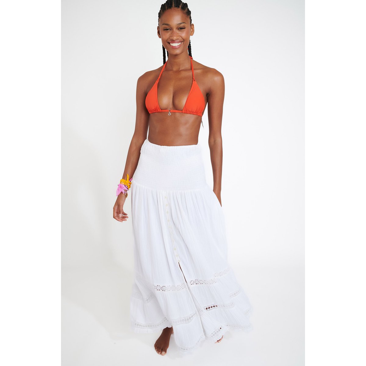 Robe Magalia - SEALBEACH blanc, BANANA MOON