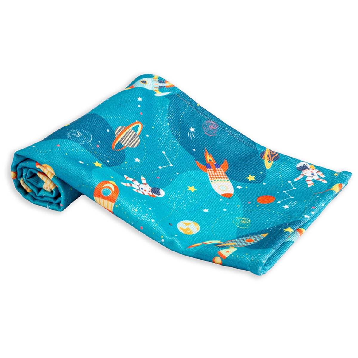 Serviette eponge coton mélangé GALAXIES sideral, GARNIER THIEBAUT