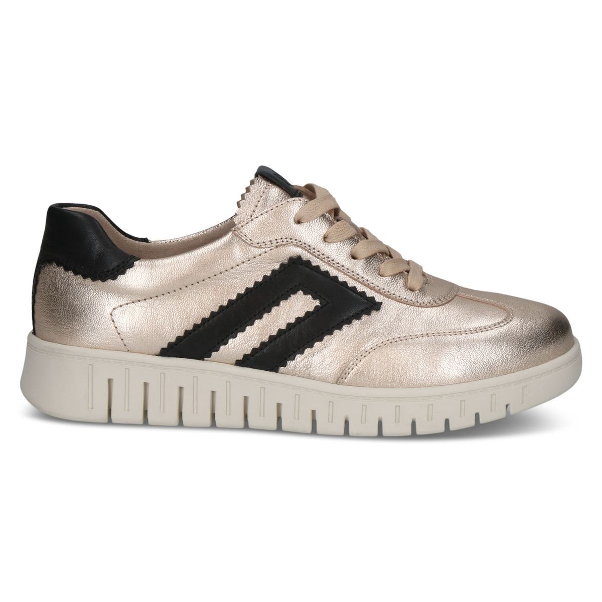 Basket en cuir multicolore, CAPRICE
