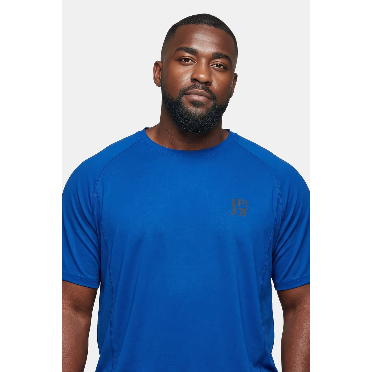 T-shirt technique à manches courtes cobalt clair, JP1880