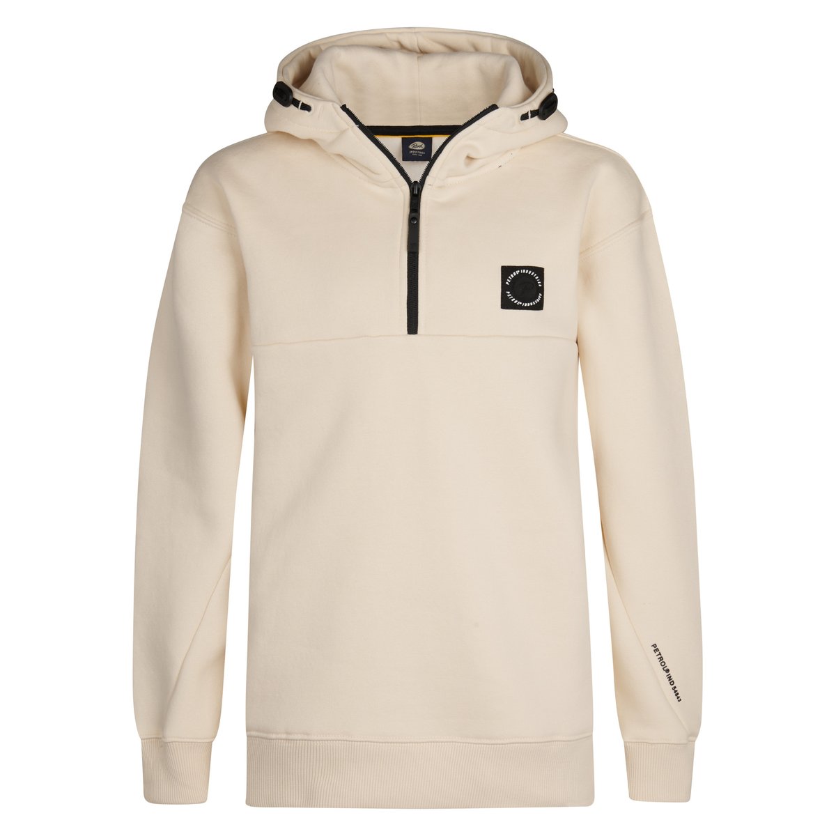 Hoodie zippé redwood jaune raw sand, PETROL INDUSTRIES