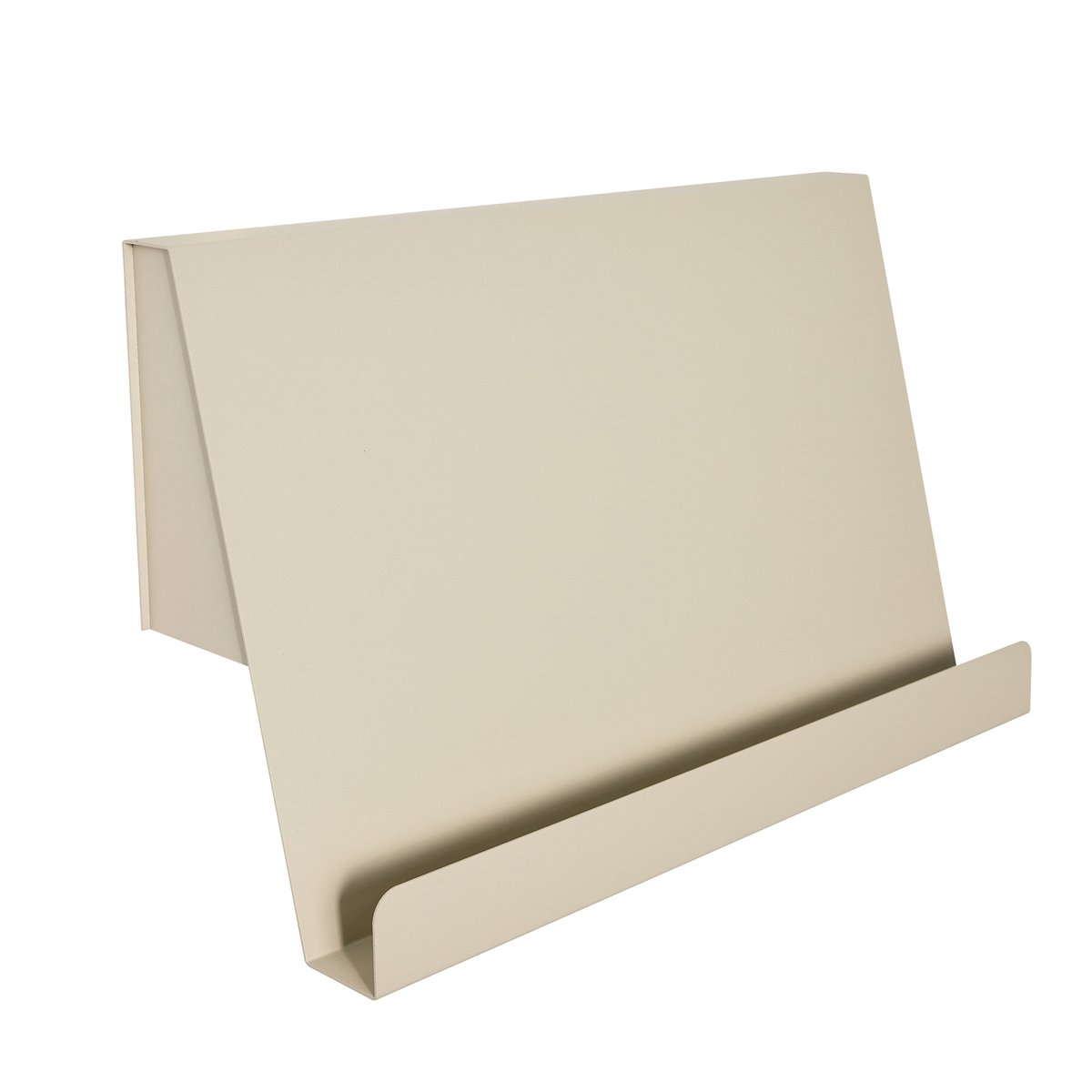 Porte-revues mural en acier SLOPE sable, HUBSCH