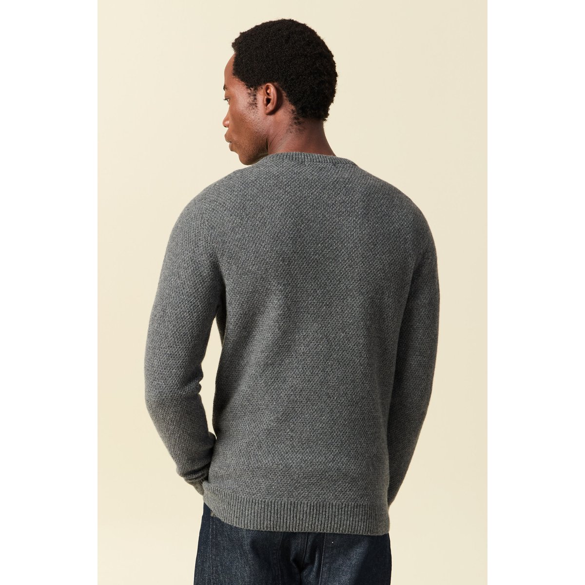 Pull manches longues gris foncé, BONOBO
