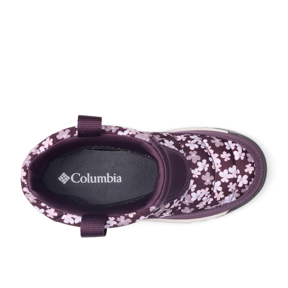 Stivali invernali impermeabili CHILDREN SNOWTROT™ MID viola, COLUMBIA