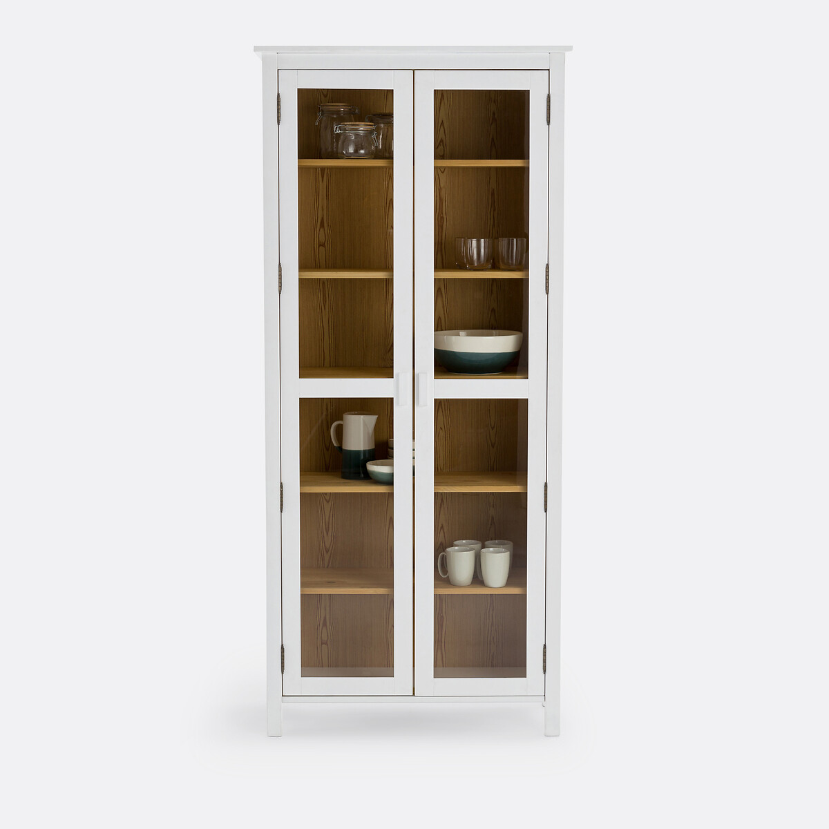 Vitrine vaisselier, Alvina blanc, LA REDOUTE INTERIEURS