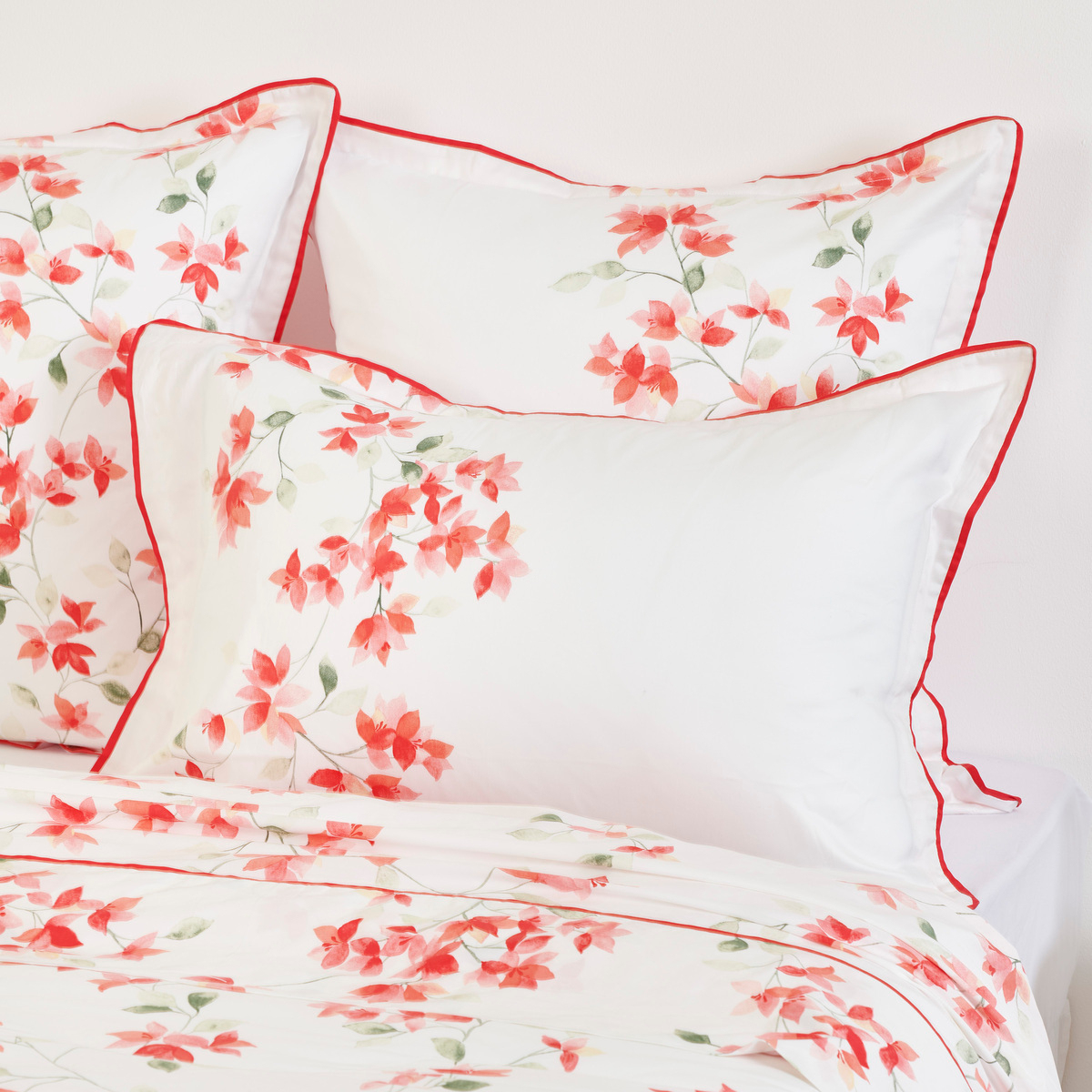 Taie D'oreiller Satin De Coton - CALICE motifs, TRADITION DES VOSGES