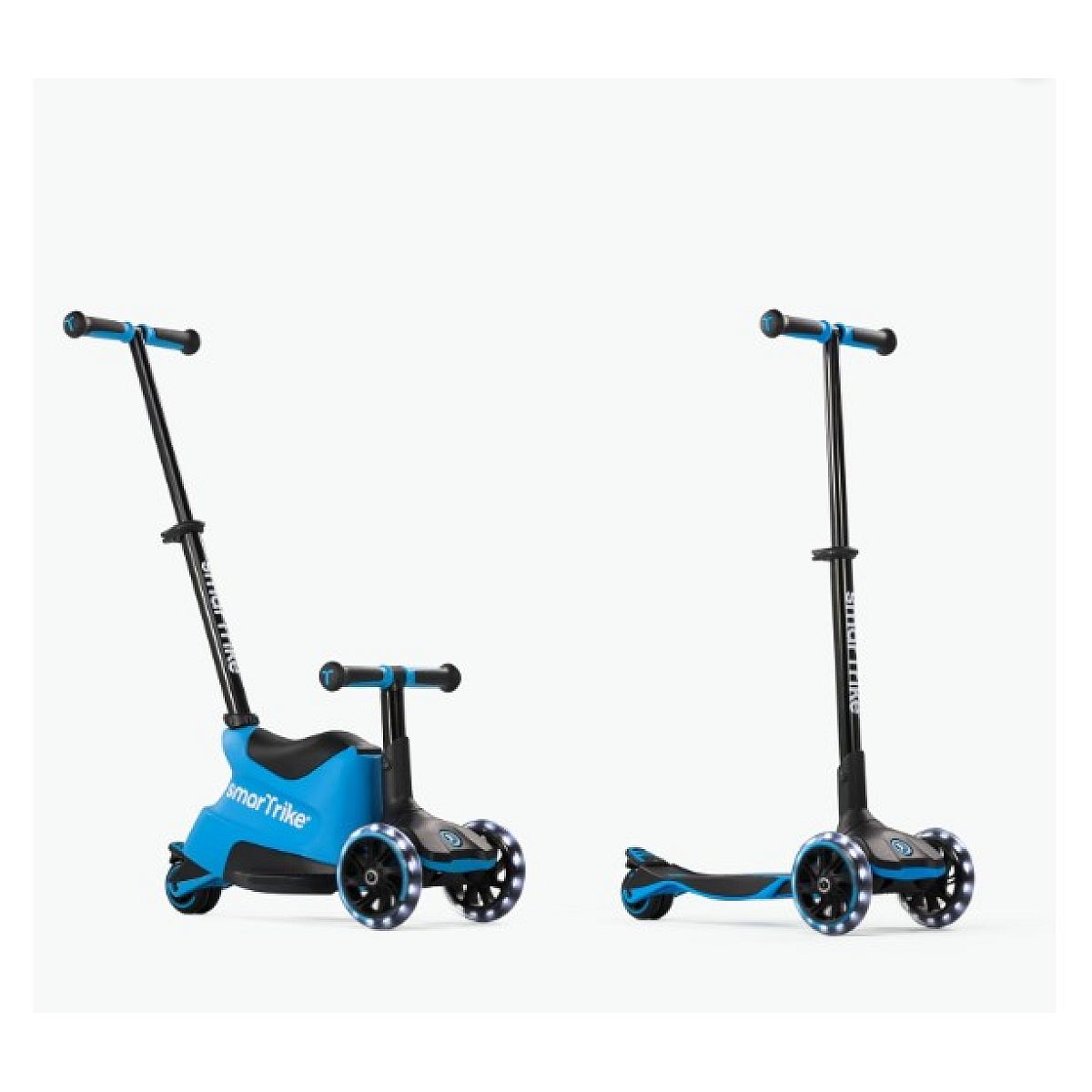 Trottinette-porteur Xtend Ride-On - Bleu couleur unique, SMARTRIKE