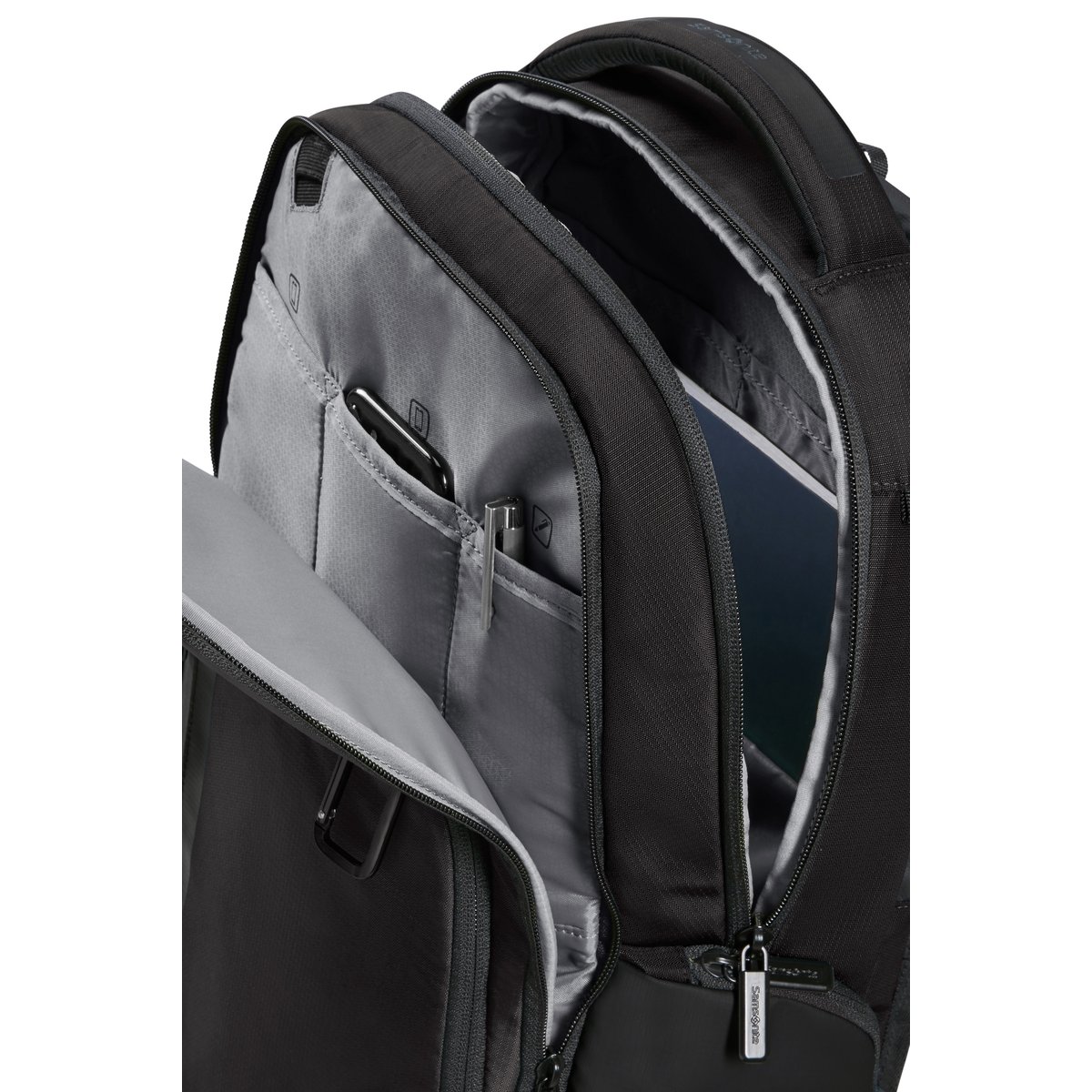 Biz2go sac à dos ordinateur black, SAMSONITE