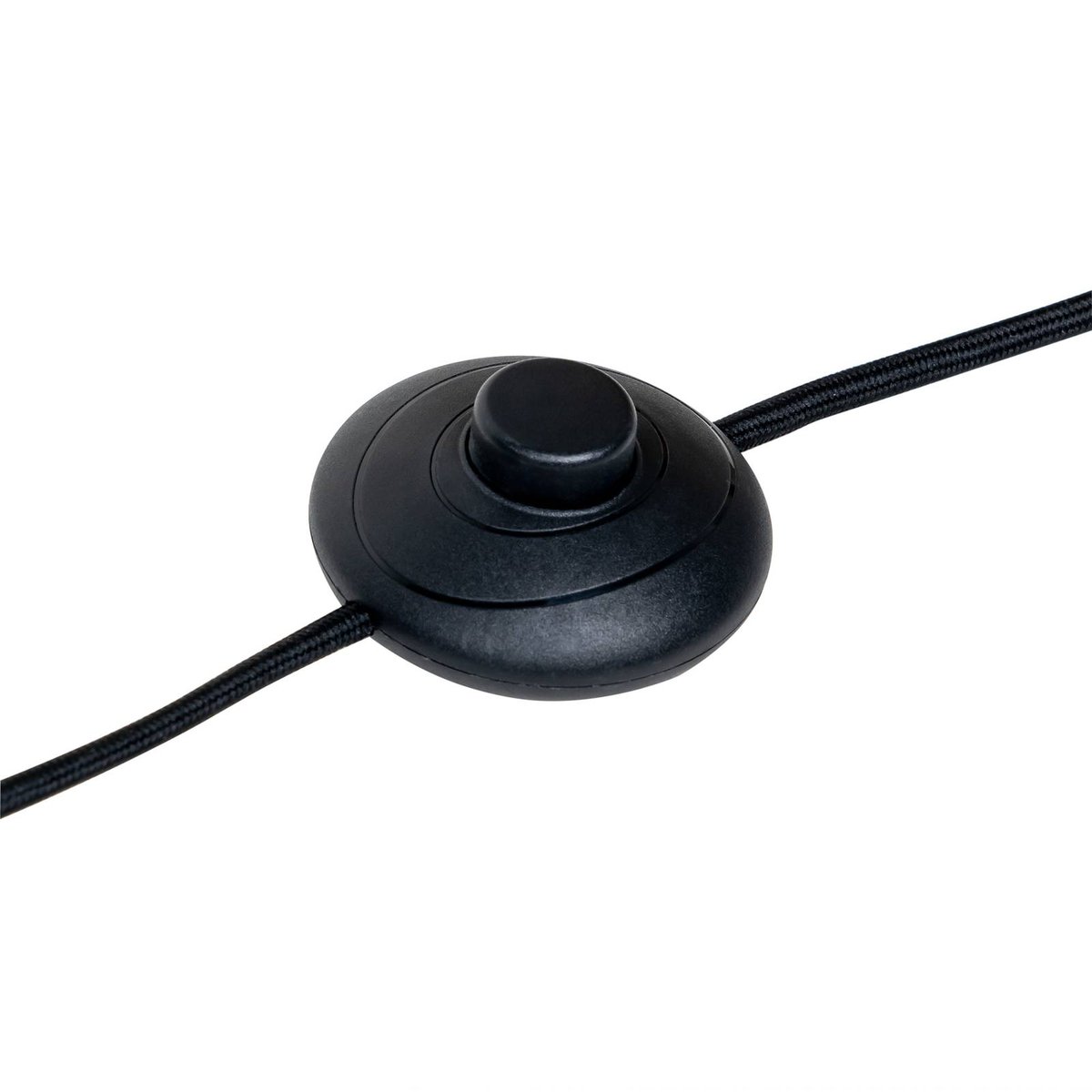 Lampadaire en métal design, Linnard noir, LUCANDE