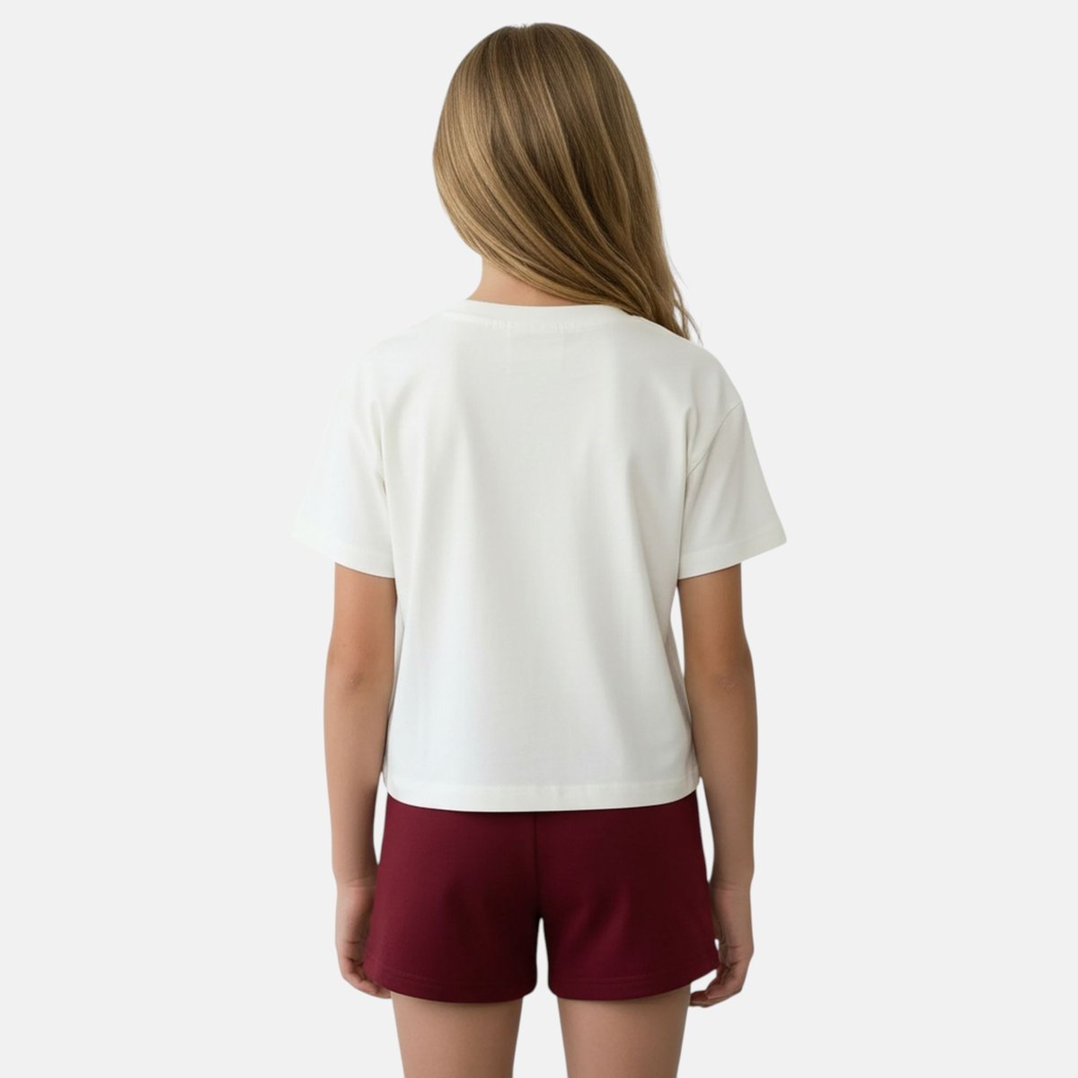 Lot de 2 t-shirts manches courtes et short MISS bordeaux, ELLESSE