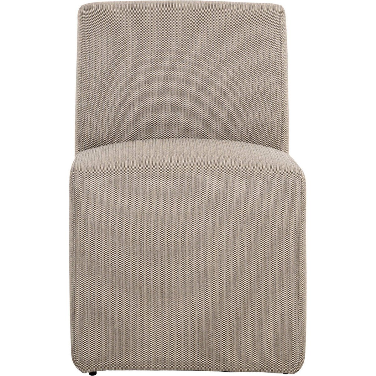 Chaise de repas extérieure RIVA aluminium taupe, RECOLLECTION
