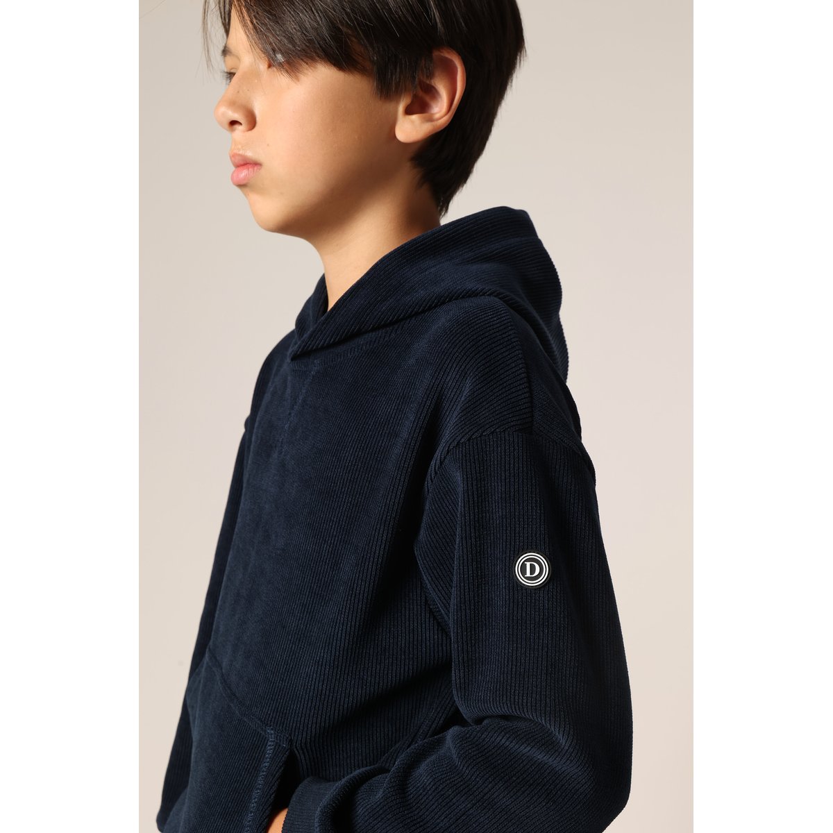 Sweat-shirt en velours côtelé élégant et super confortable pour garçon TOROY night blue, DEELUXE