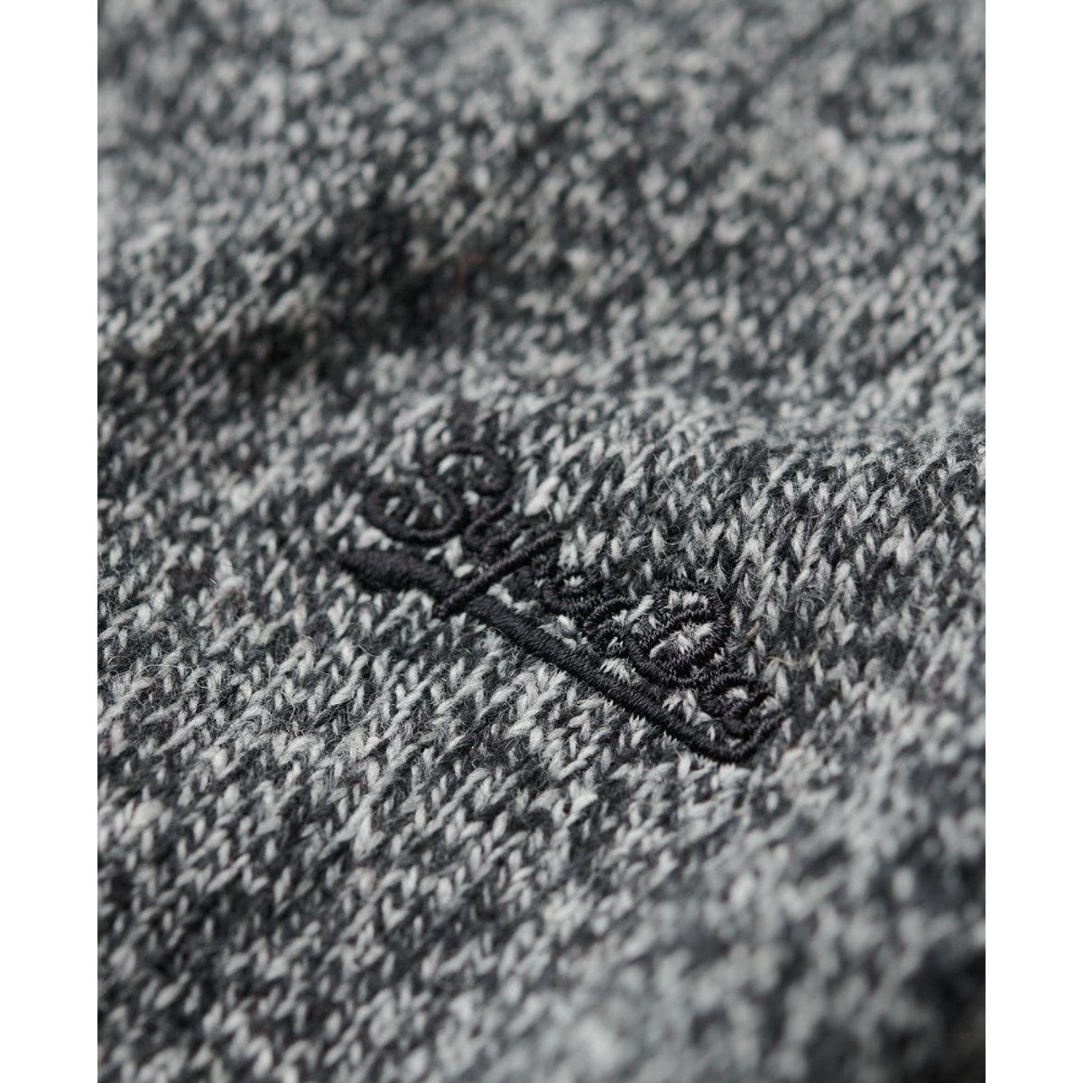 Pull col rond Essential anthracite, SUPERDRY
