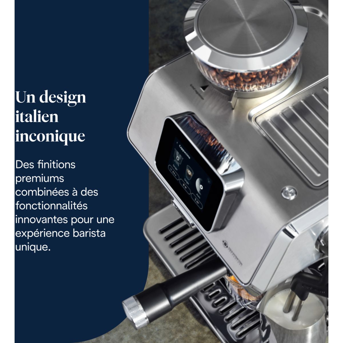 Machine à expresso La Specialista Touch EC9455.M couleur unique, DELONGHI