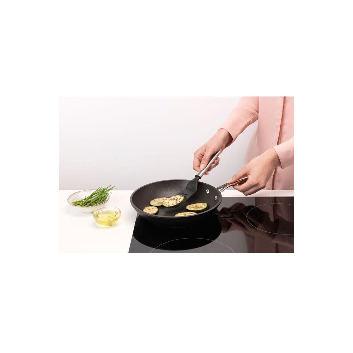 Spatule small antiadhesive argent, BRABANTIA