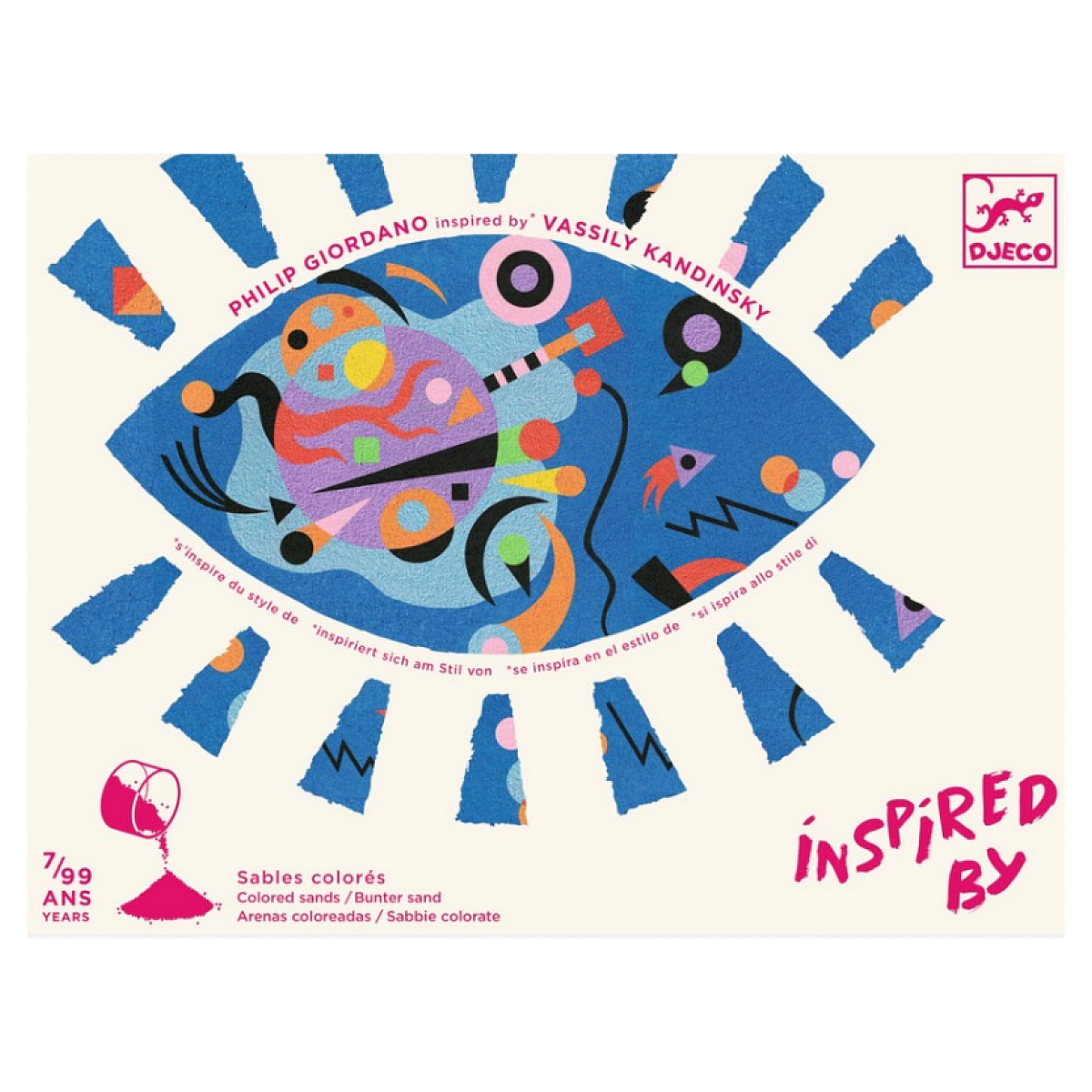 Inspired by Kandinsky Abstractions v002226, DJECO