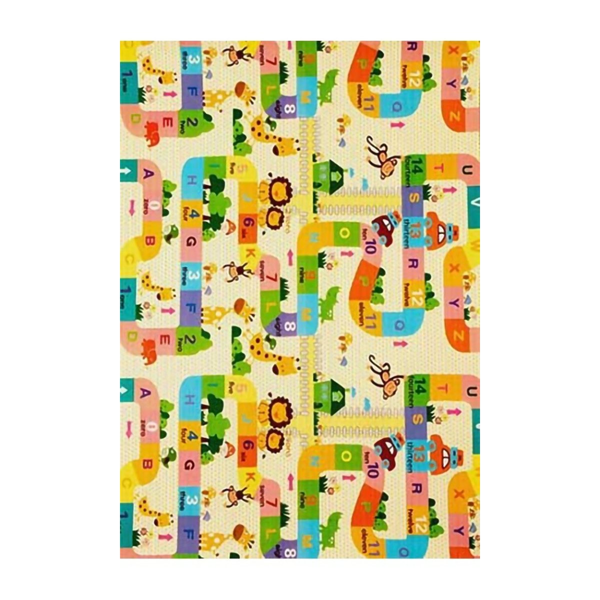 Tapis chambre enfant Savane beige, EDEN