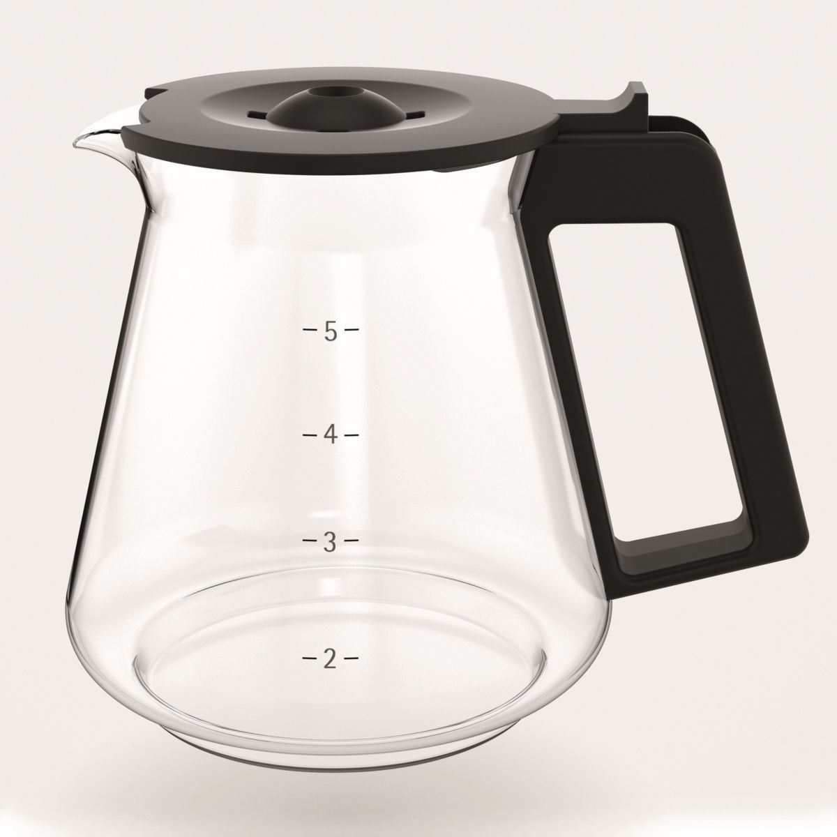 Cafetière filtre Kitchen Minis Aroma en verre argent / métallique, WMF
