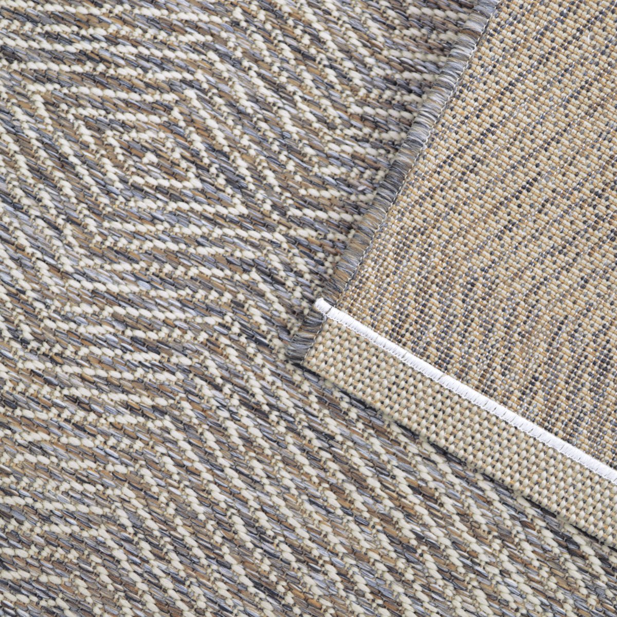 Tapis aspect naturel IRINEO naturel/brun, NATTIOT