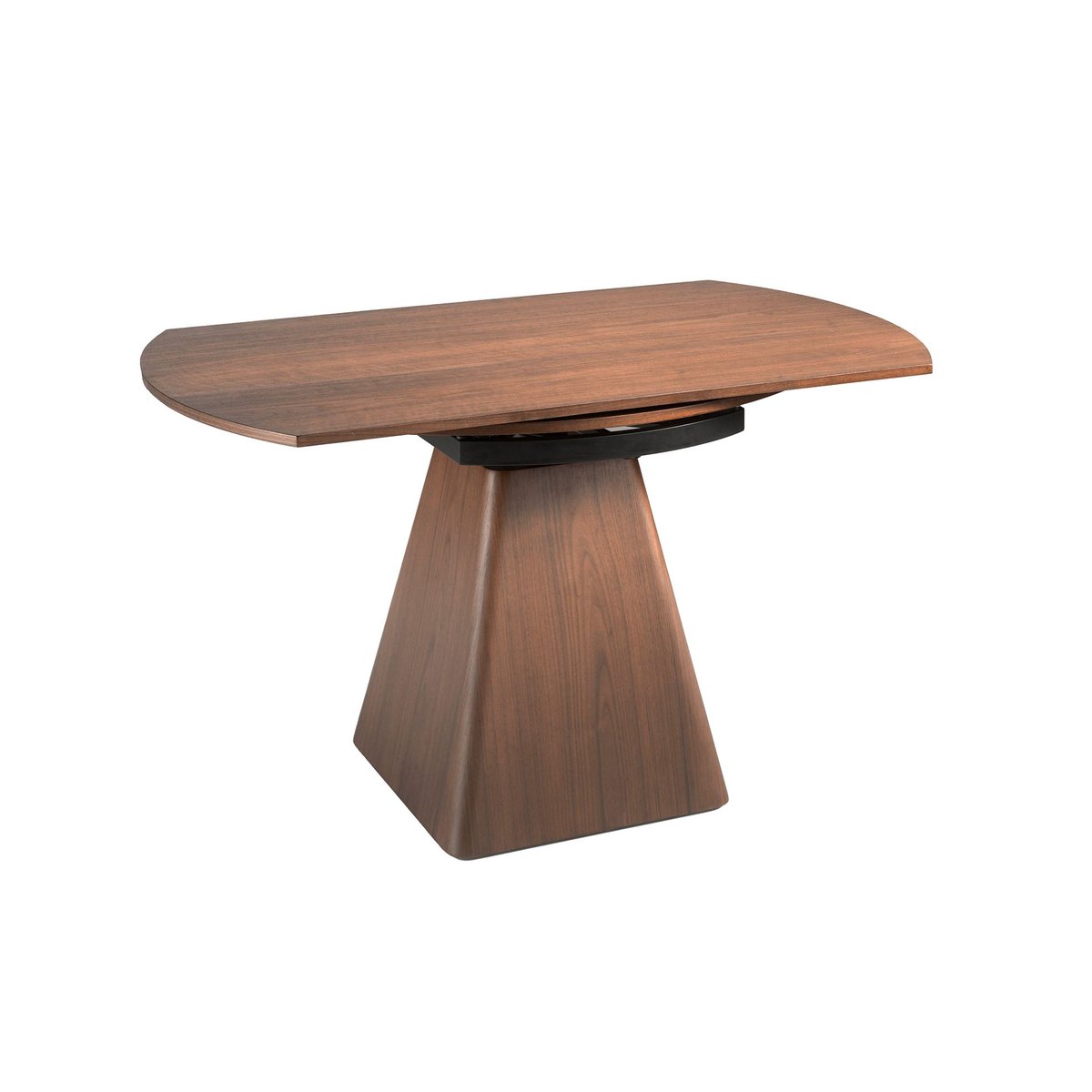 Table à manger à rallonge ronde noyer noyer, ANGEL CERDA