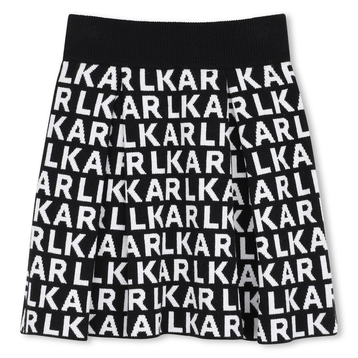 Jupe courte noir blanc, KARL LAGERFELD KIDS