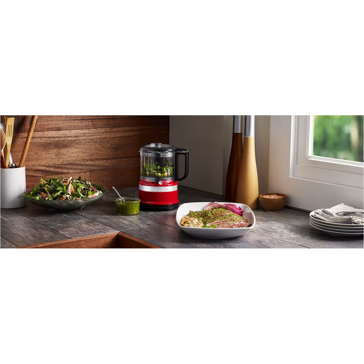 Hachoir 5KFC3516EER Rouge Empire couleur unique, KITCHENAID