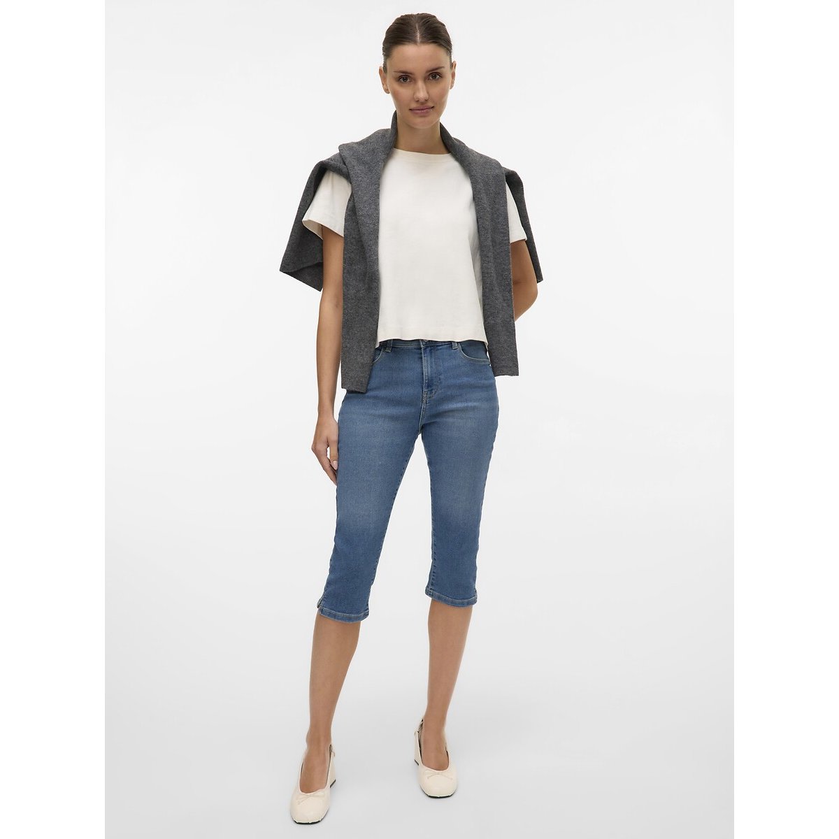 Jean mom medium blue, VERO MODA