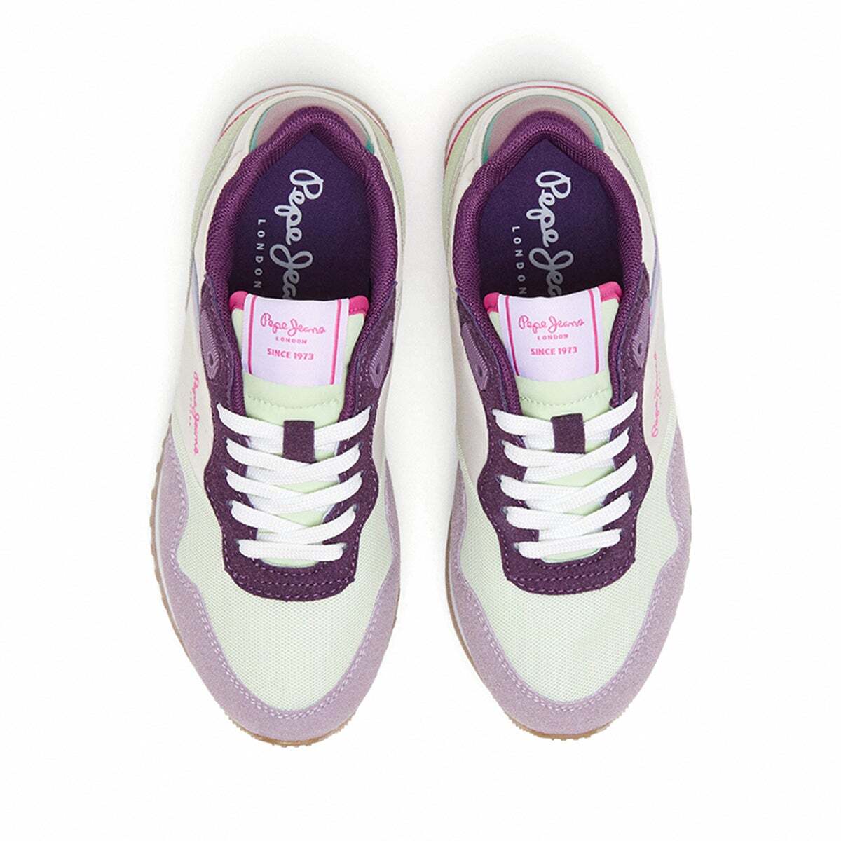 Baskets Combinées violet lavande, PEPE JEANS