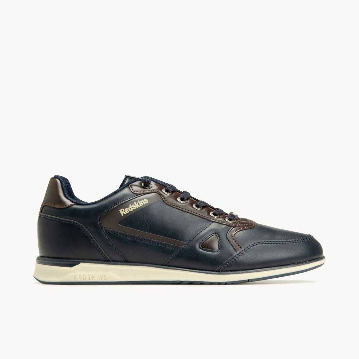 Baskets pu 2BELFAST bleu marine, REDSKINS