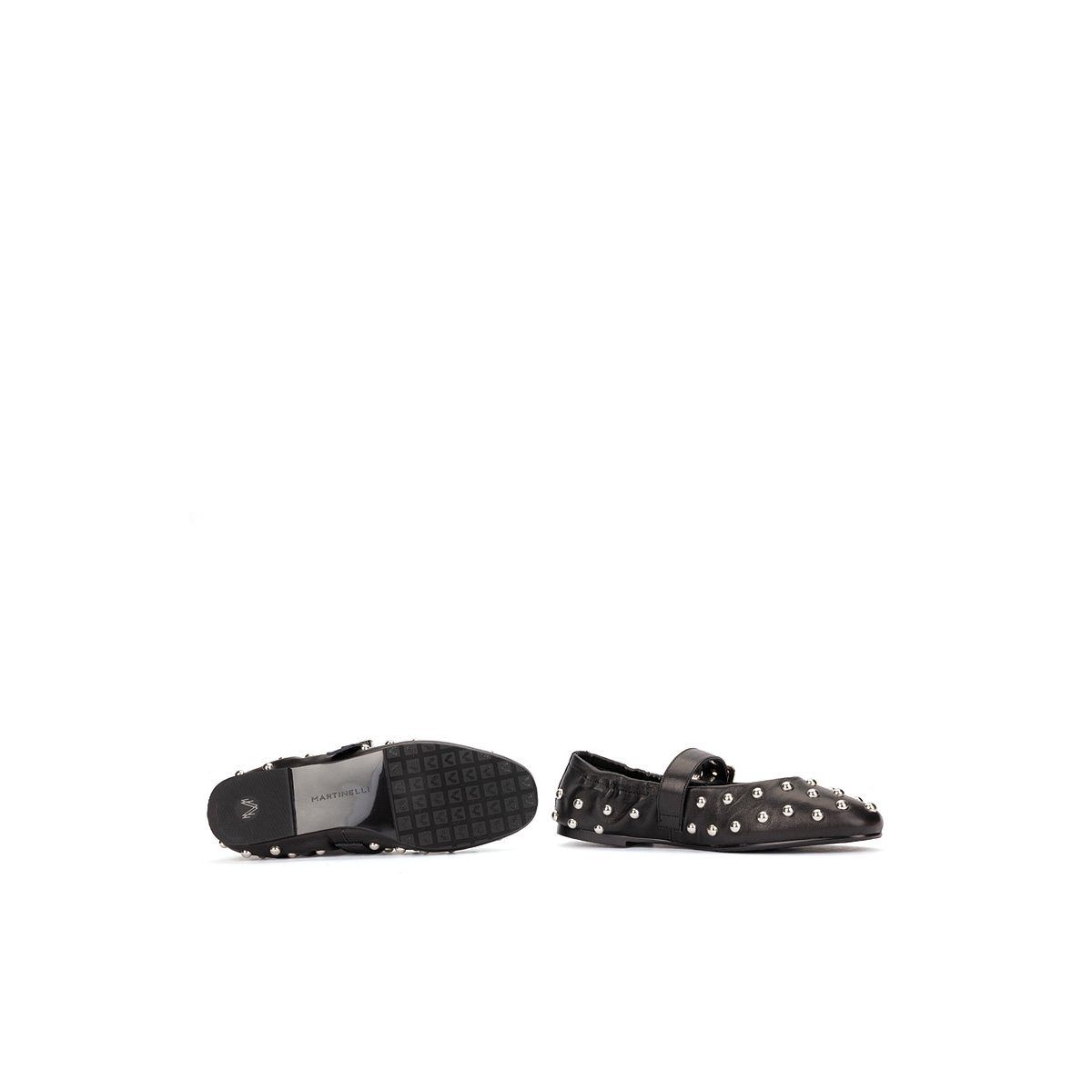Ballerines cuir Colette black, MARTINELLI