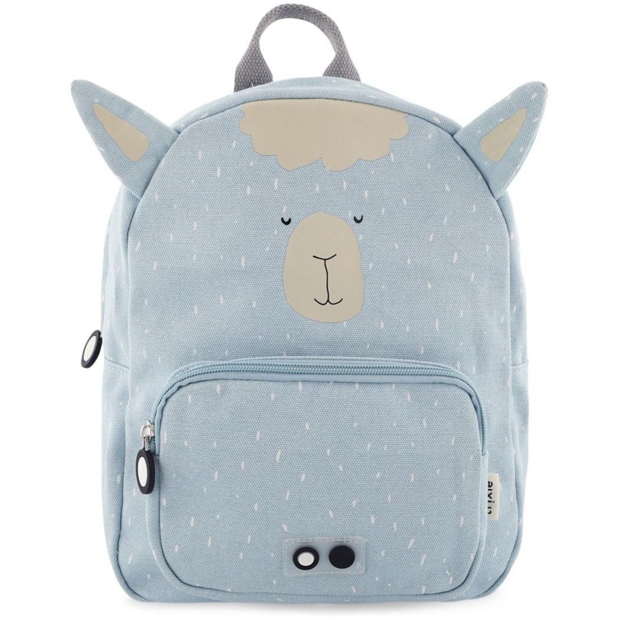 Sac à dos enfant bleu, beige, noir, TRIXIE