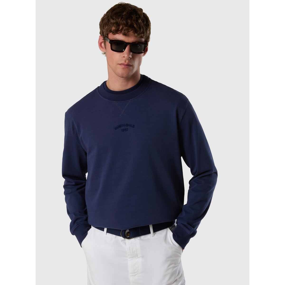 Sweat avec broderie North Sails académie navale, NORTH SAILS