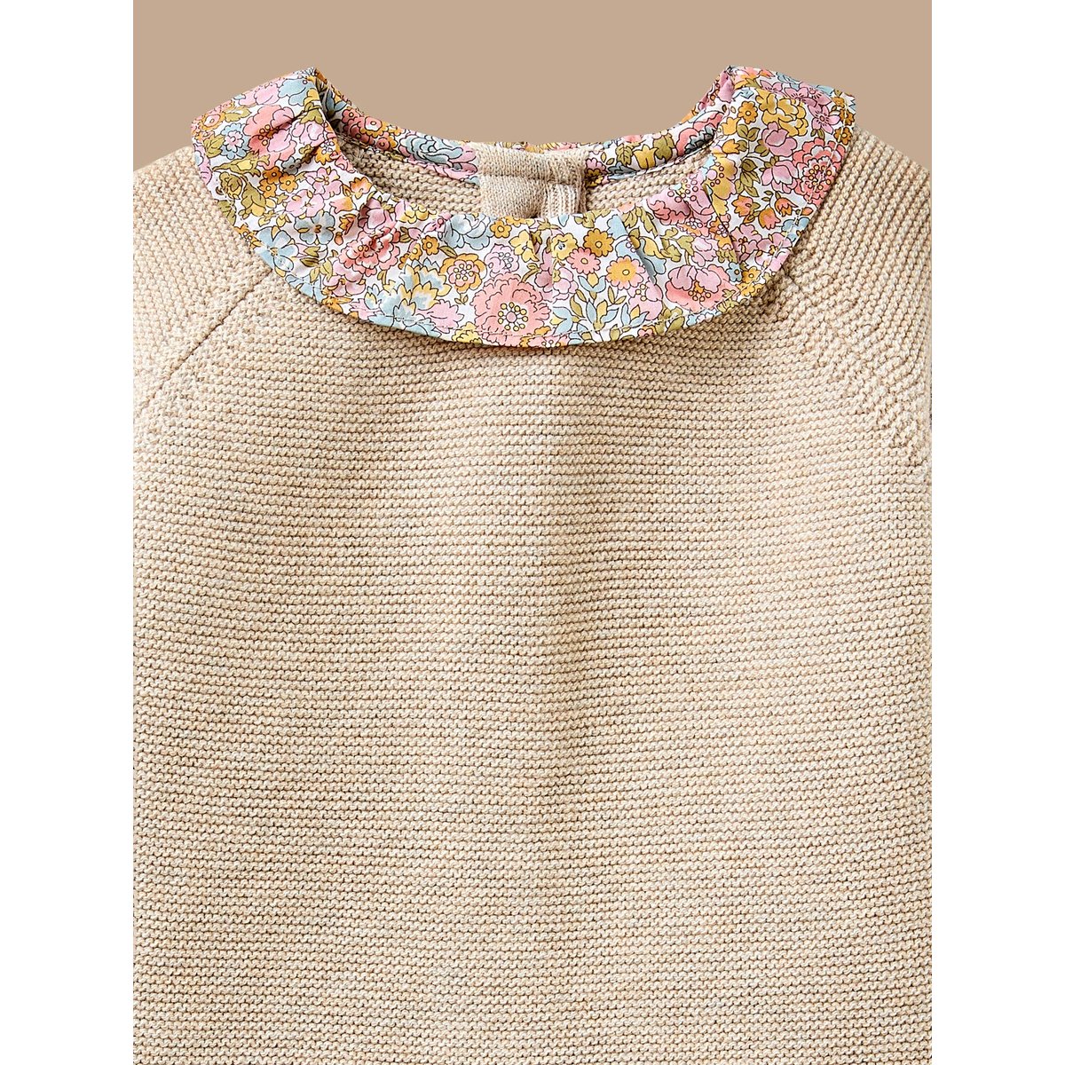 Ensemble tricot col Liberty liberty annie and may rose, CYRILLUS