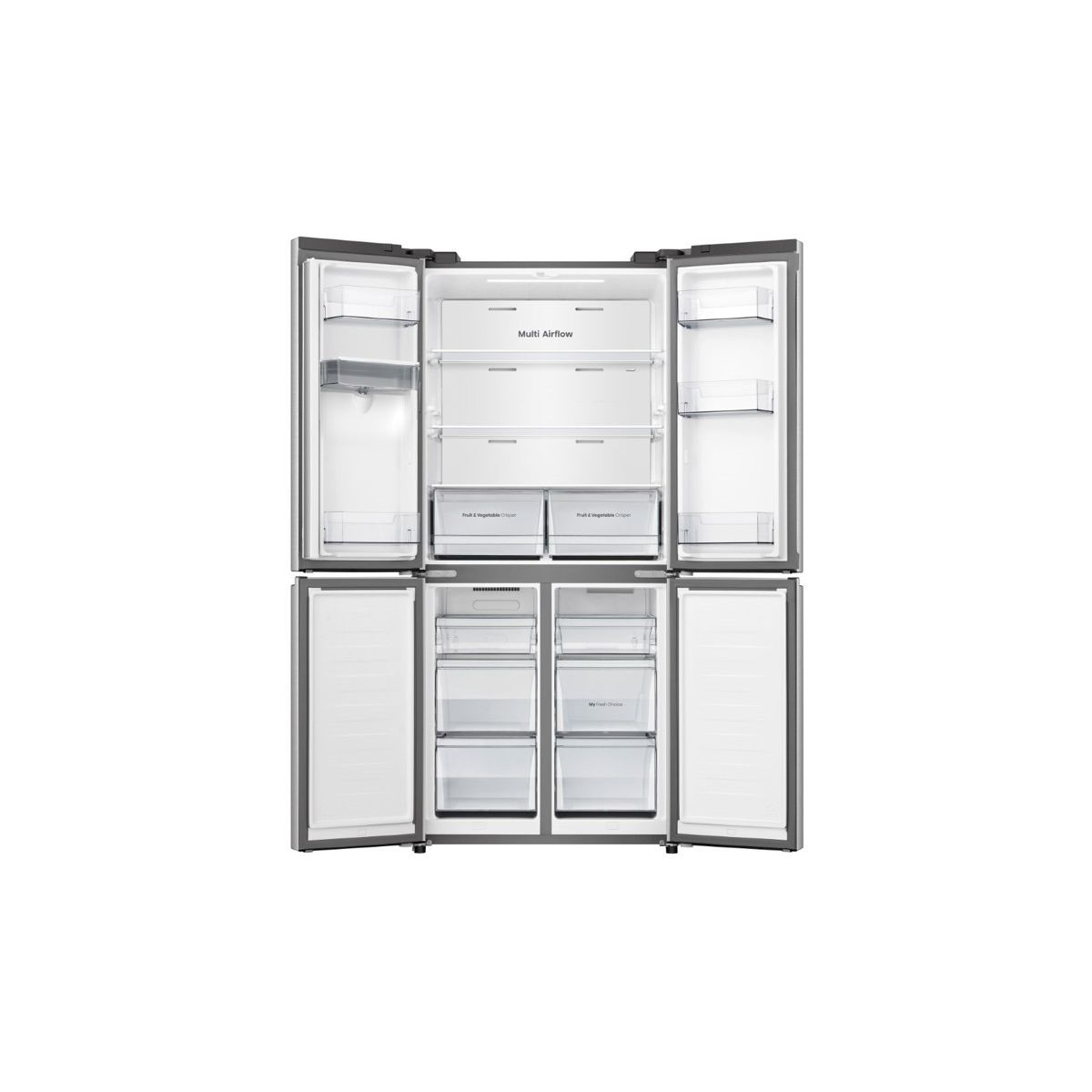 Réfrigérateur multi portes RQ5P470SMIE couleur unique, HISENSE