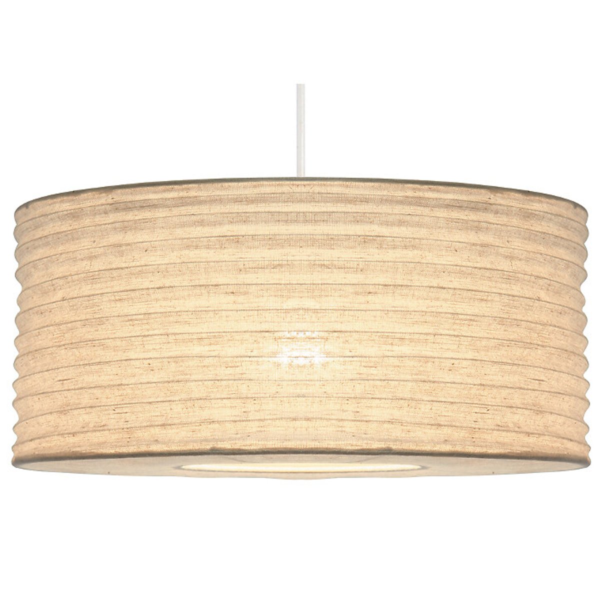 Perkins Jute Easy-Fit Pendant Light white, ÉDITÉ