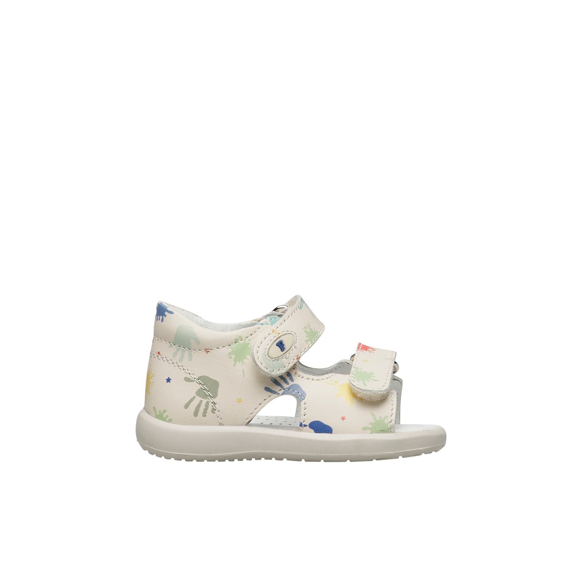 Sandales en cuir NEW RIVER blanc crème-, FALCOTTO