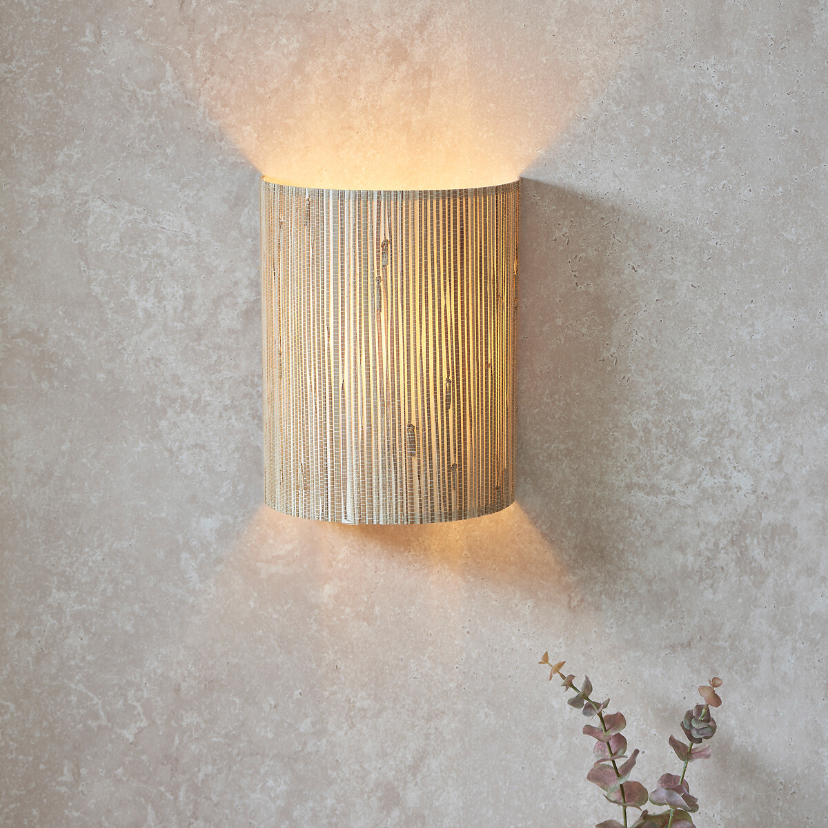 Lydia Seagrass Wall Light black, ÉDITÉ