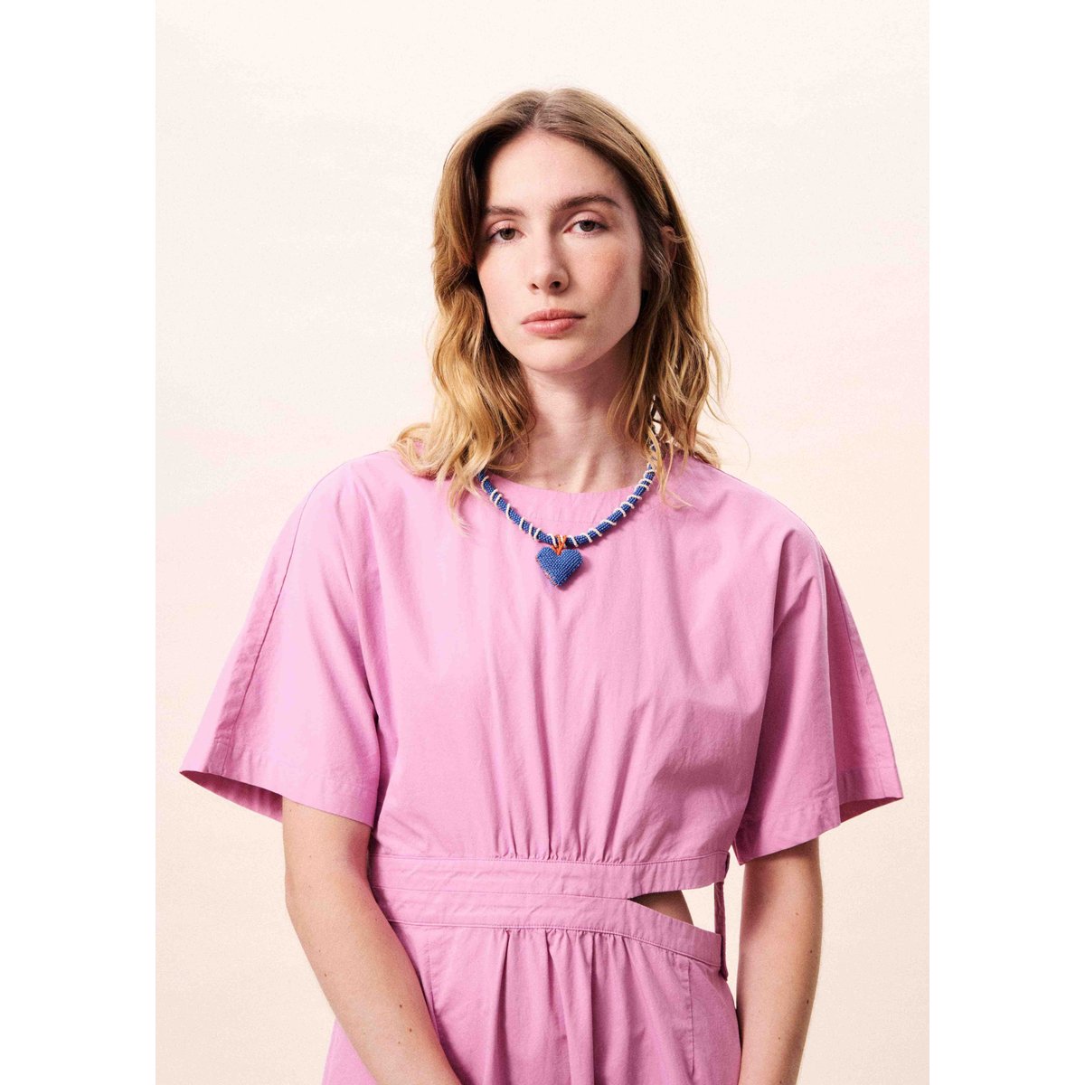 Robe longue MAVERA violet, FRNCH