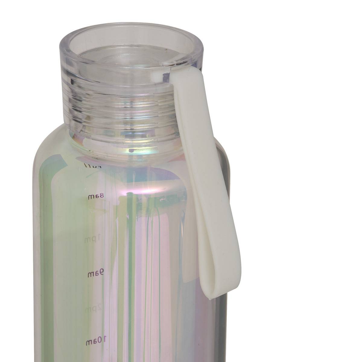 Gourde 0,66L avec indicateur horaire en verre transparent, 5FIVE SIMPLY SMART