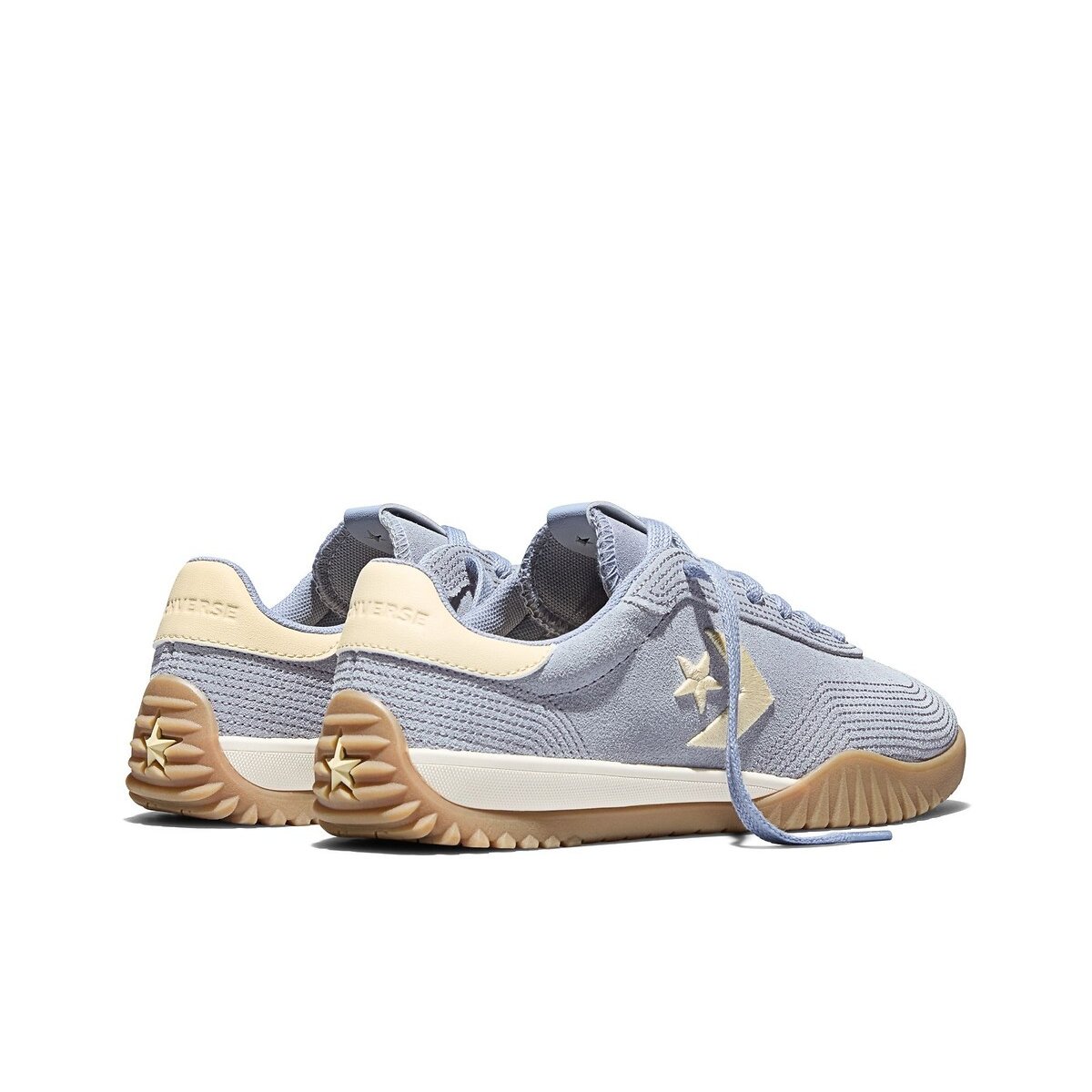 Baskets Run Star Trainer Stitched Suede bleu, CONVERSE