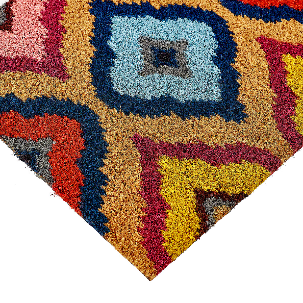 My Mat Printed Coir Bright Ikat Coir multi-coloured, MY MAT