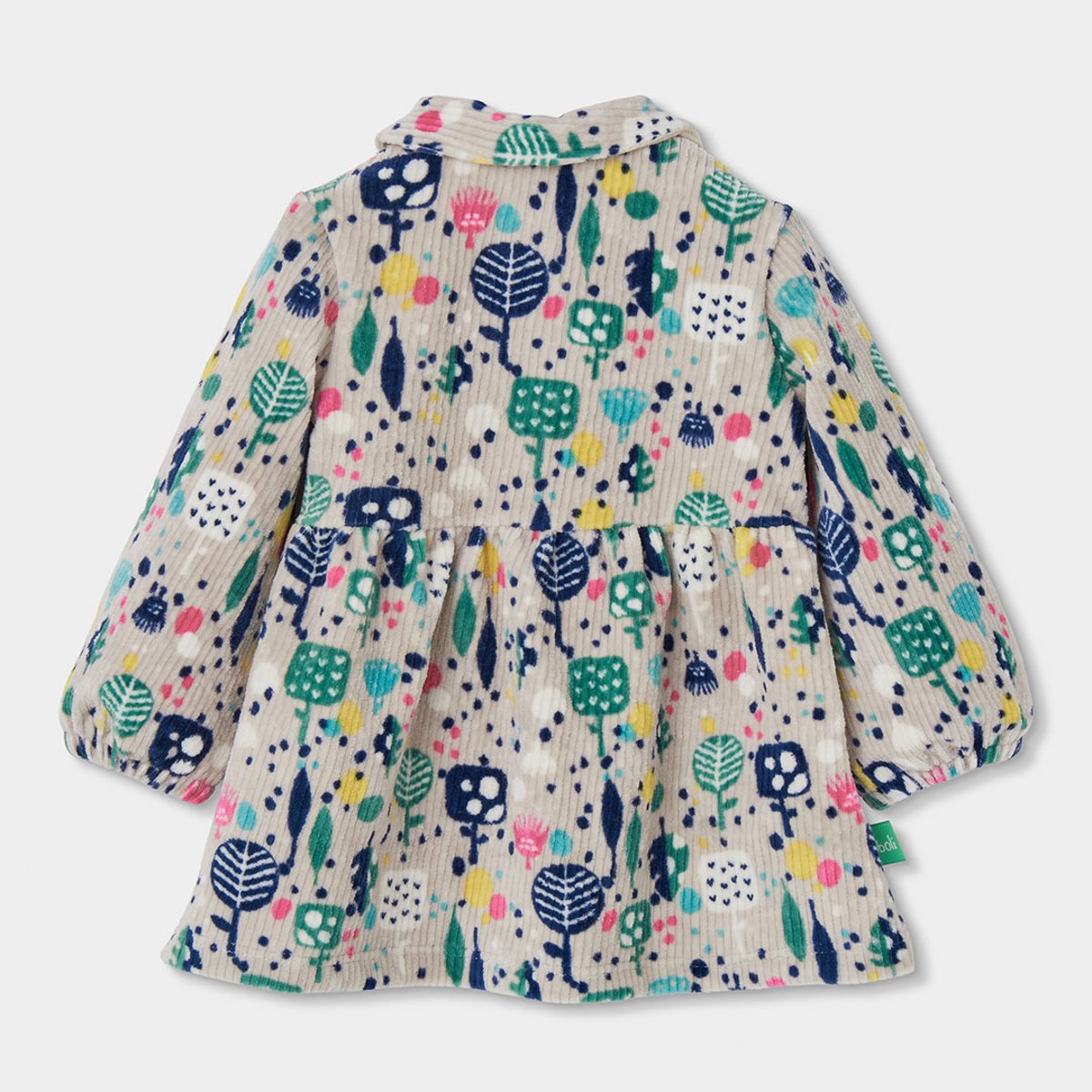 Robe bébé en maille imprimée arbres multicolore, BOBOLI