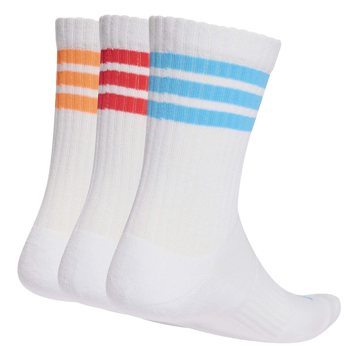 Lot de 3 paires de chaussettes hautes multicolore, adidas Performance