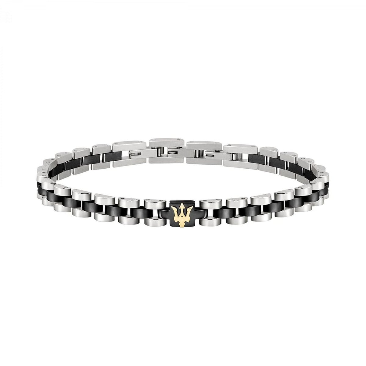 Bracelet MASERATI en Acier Bicolore argent, MASERATI