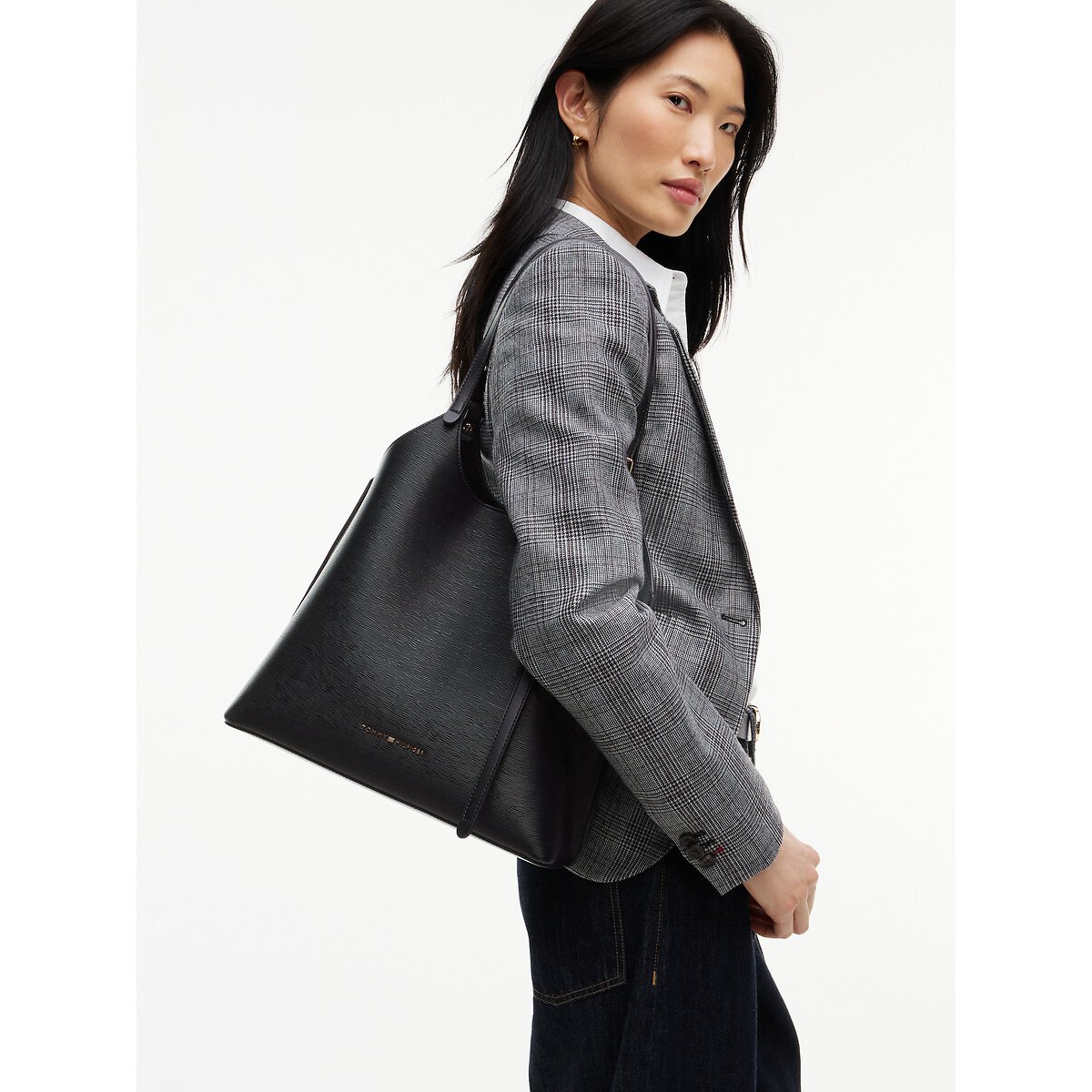 Modern Tote Bag black, TOMMY HILFIGER