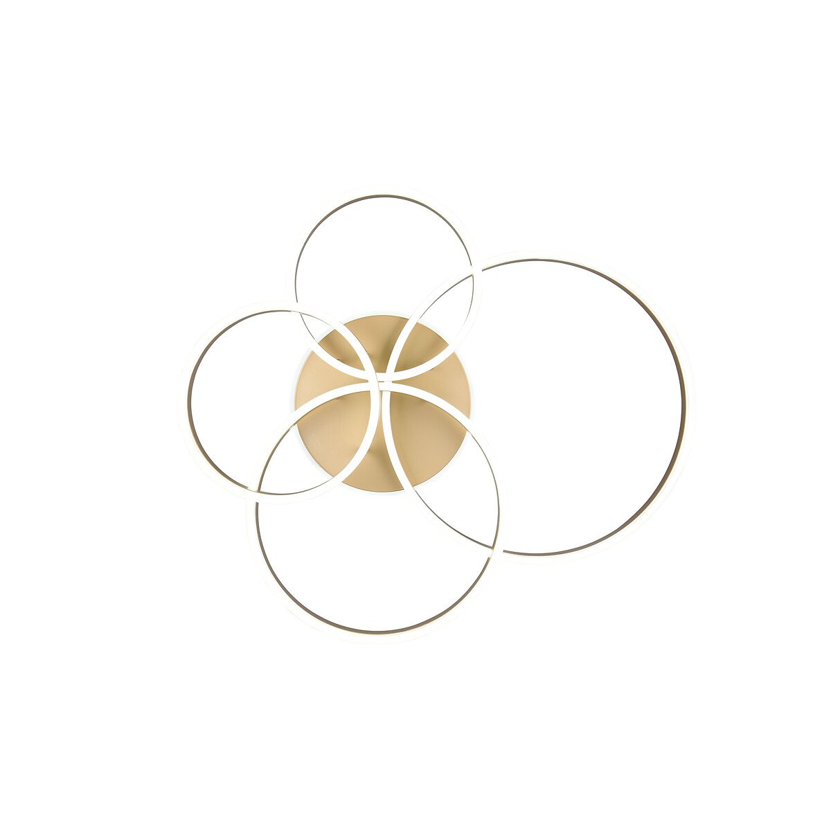Plafond Drake, da Trio Lighting dourado, TRIO LIGHTING