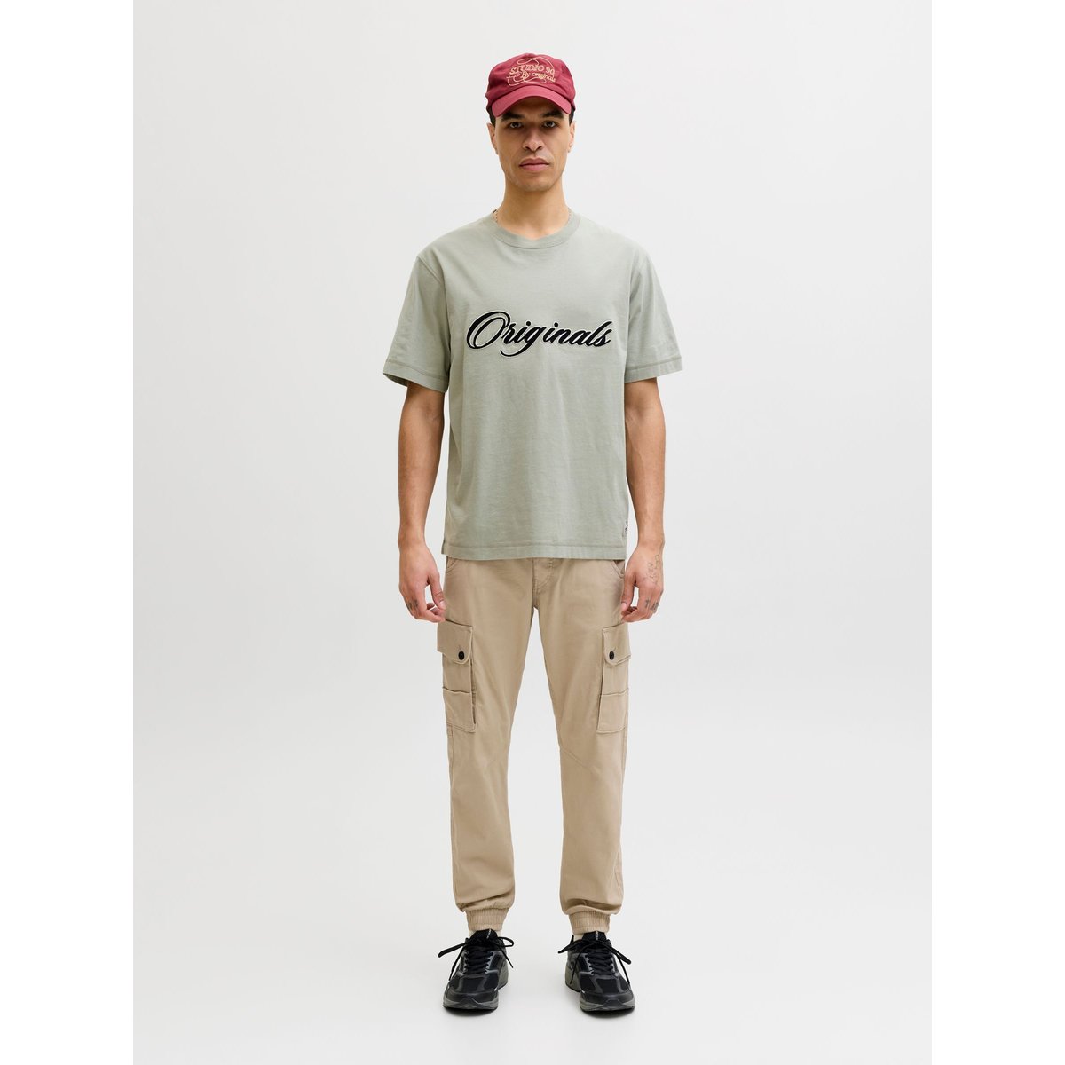 Pantalon Cargo white pepper, JACK & JONES