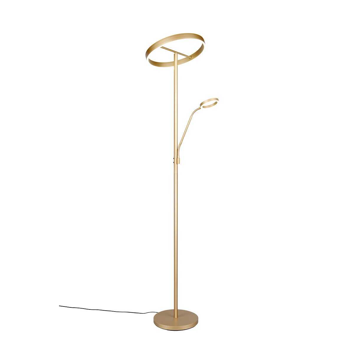 Candeeiro de Pé Willis, da Trio Lighting dourado, TRIO LIGHTING