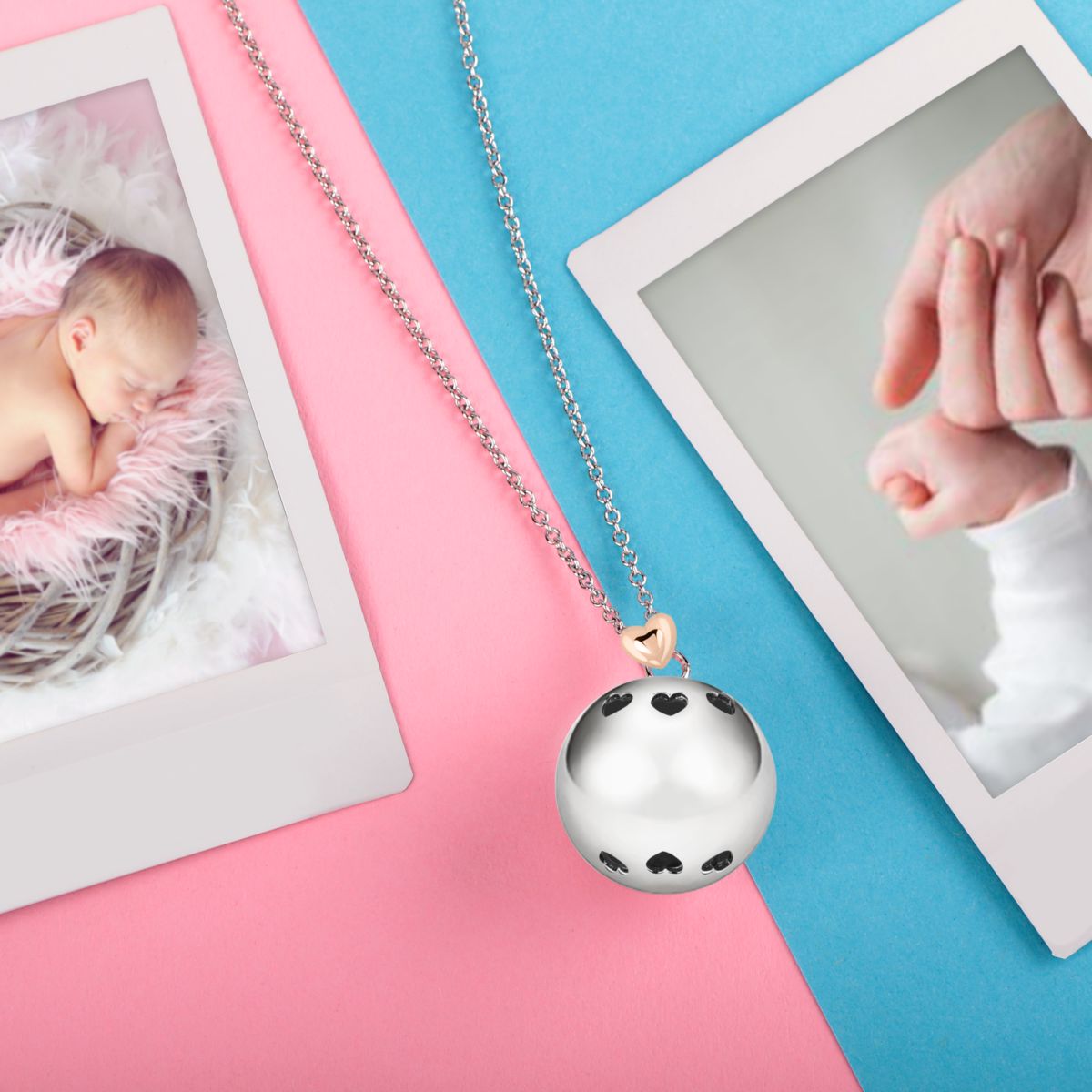 Collier en acier COCCOLE argent, BLUESPIRIT