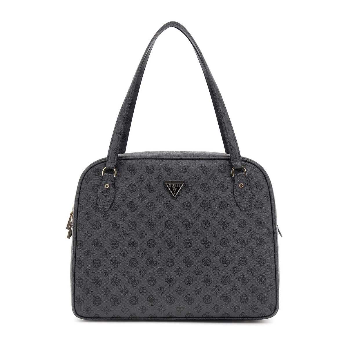 Sac Cabas Wilder 4G Logo Pivoine noir multi, GUESS